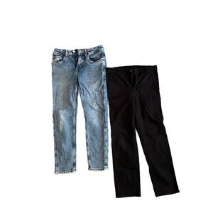 H&M Boys Blue Jeans & Twill Pants (2 Pack)